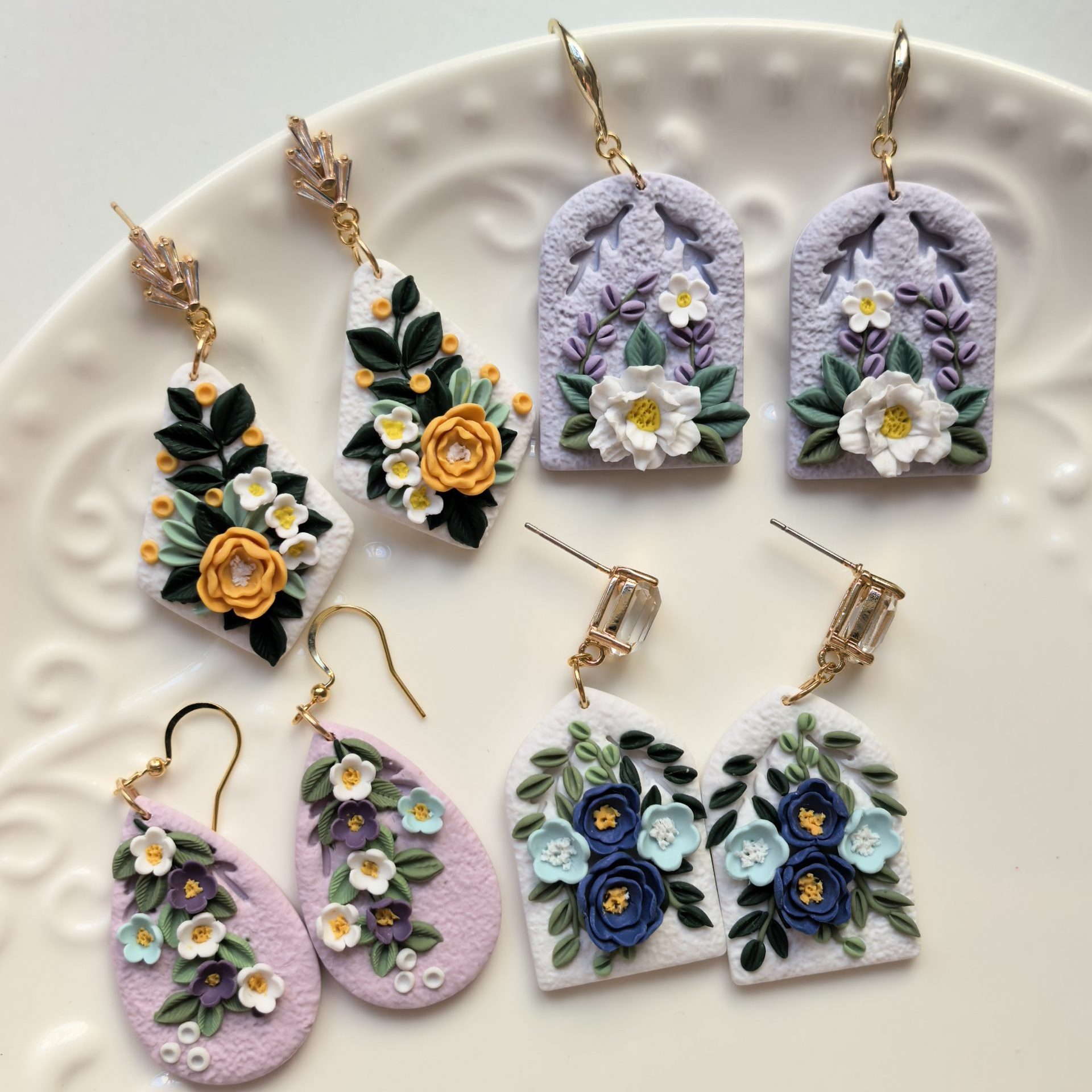 Clay Earrings