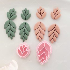 Wheat Ear Shape Polymer Clay Cutters
