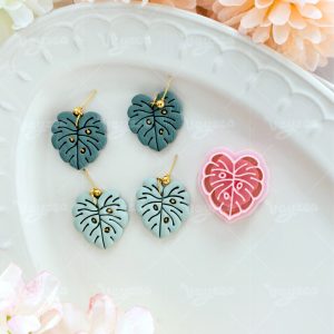 Monstera Leaf Polymer Clay Cutters