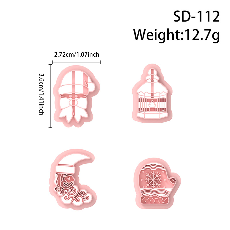 Winter Fairytale Series Polymer Clay Cutters Hover