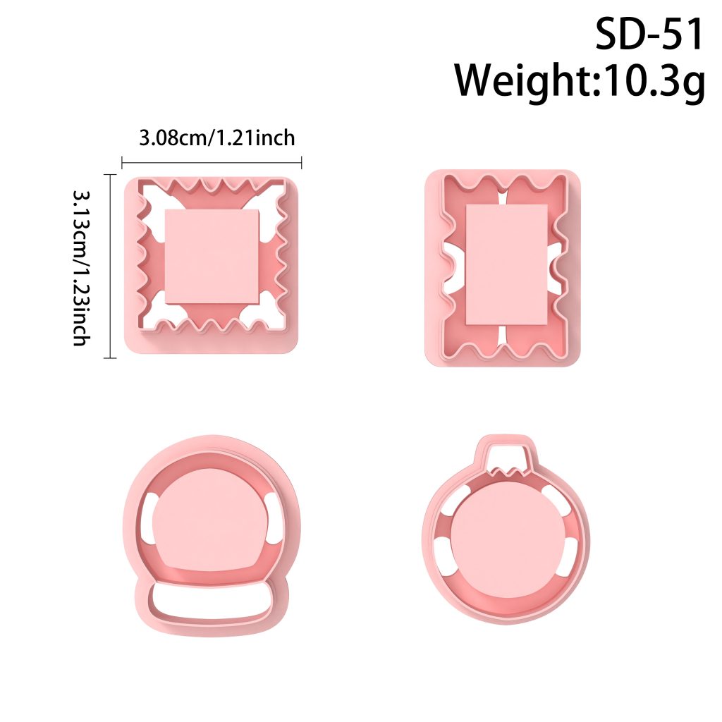 Christmas Scene Series Polymer Clay Cutters Hover