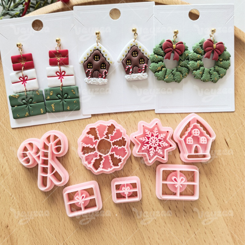 Christmas Decorative Series Polymer Clay Cutters
