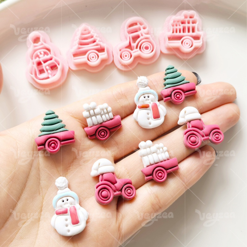 Christmas Farm Themed Series Polymer Clay Cutters - Image 4