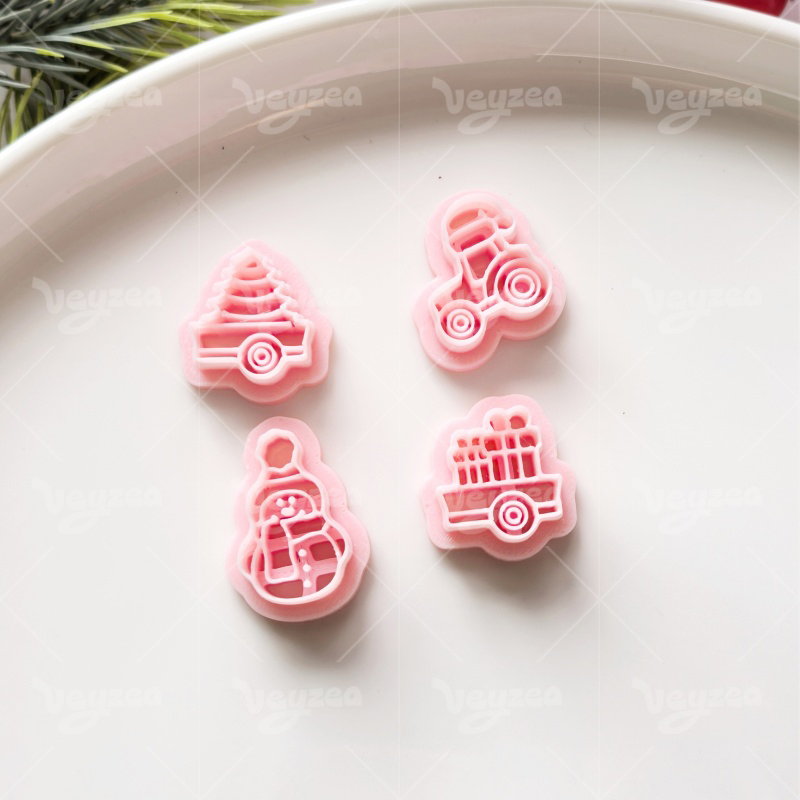 Christmas Farm Themed Series Polymer Clay Cutters - Image 5