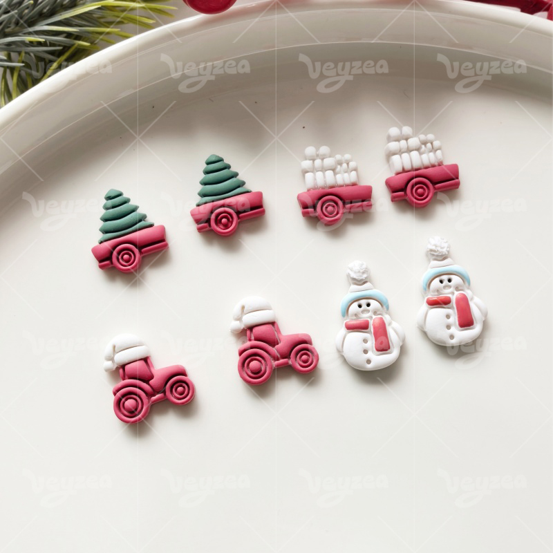 Christmas Farm Themed Series Polymer Clay Cutters - Image 6