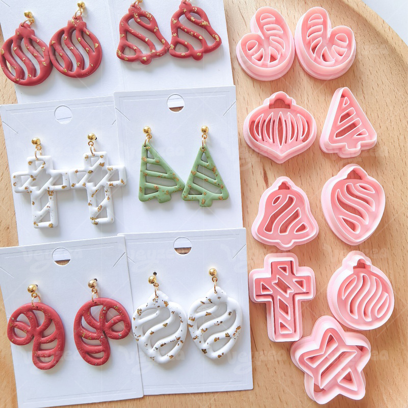 Christmas Series Polymer Clay Cutters