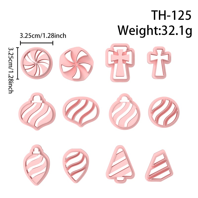 Christmas Trees Clay Earring Cutters Hover