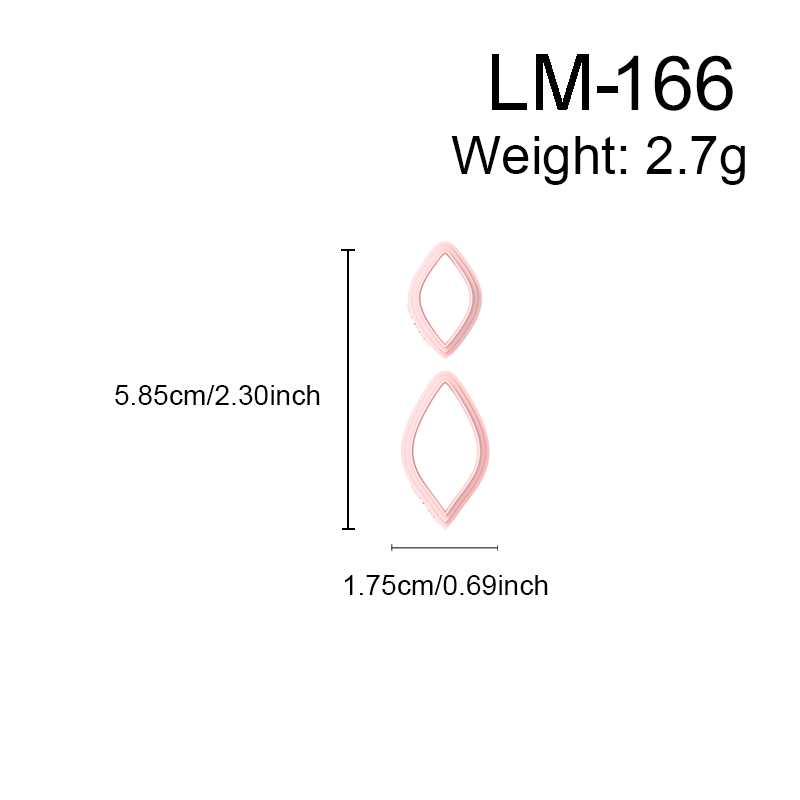 Geometry Polymer Clay Earring Cutters - 图片 7