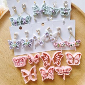 Butterfly Clay Earring Cutters
