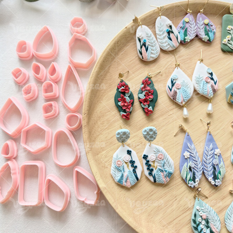 Basic Geometry Polymer Clay Cutters