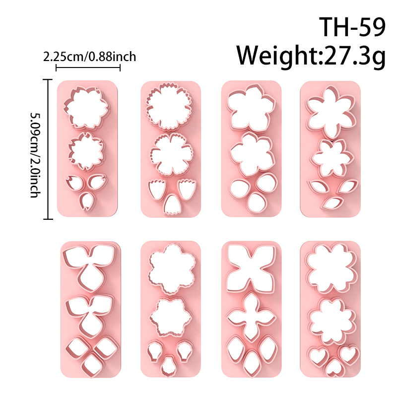 Petal Polymer Clay Cutters Hover