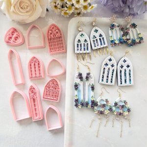 Retro Windows Polymer Clay Cutters