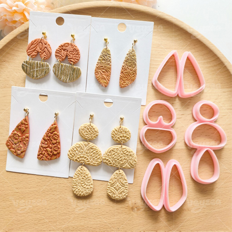 Geometric Polymer Clay Cutters