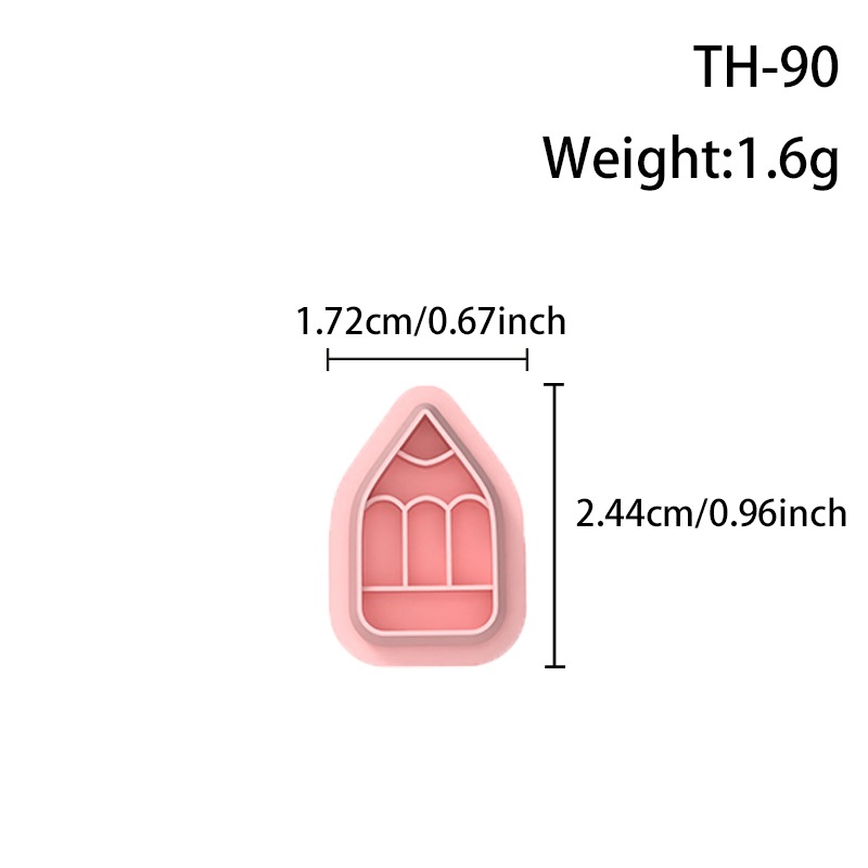 Stationery Series Polymer Clay Cutters - 图片 7