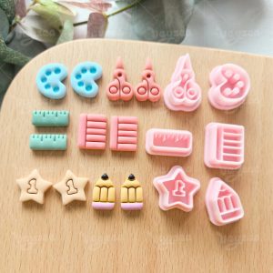 Stationery Series Polymer Clay Cutters