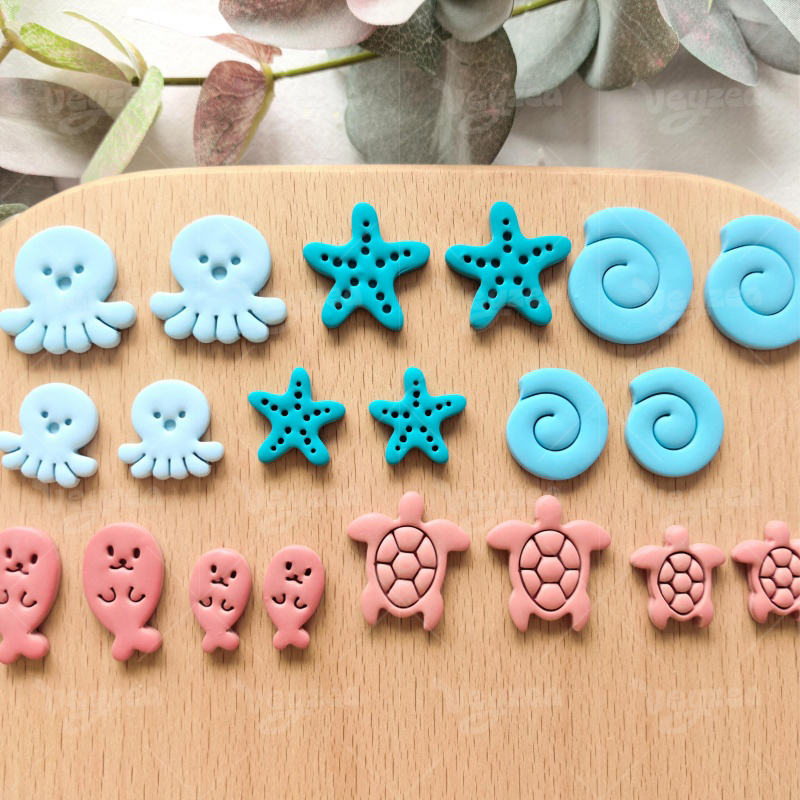 Marine Biopolymer Series Polymer Clay Cutters Hover