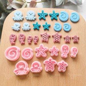 Marine Biopolymer Series Polymer Clay Cutters