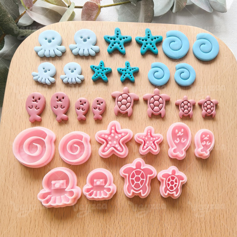 Marine Biopolymer Series Polymer Clay Cutters