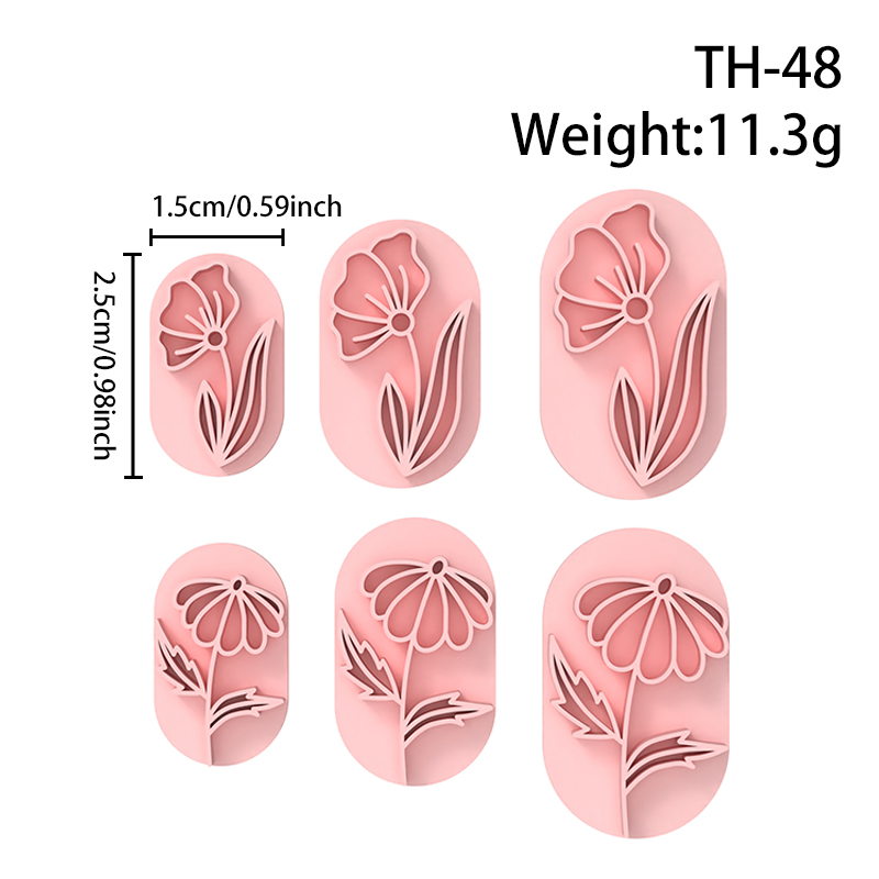 Flower seal Series Polymer Clay Cutters Hover