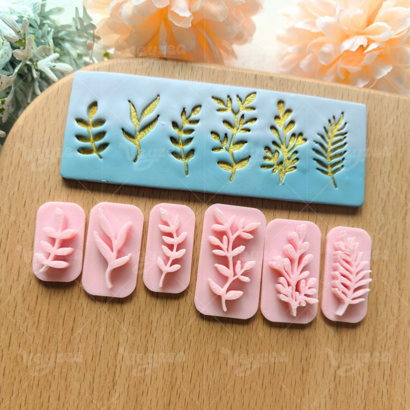 Plant Leaf rseal Series Polymer Clay Cutters - Image 4