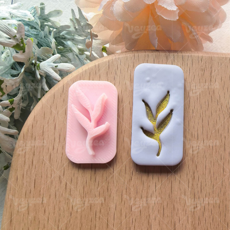 Plant Leaf rseal Series Polymer Clay Cutters - Image 8