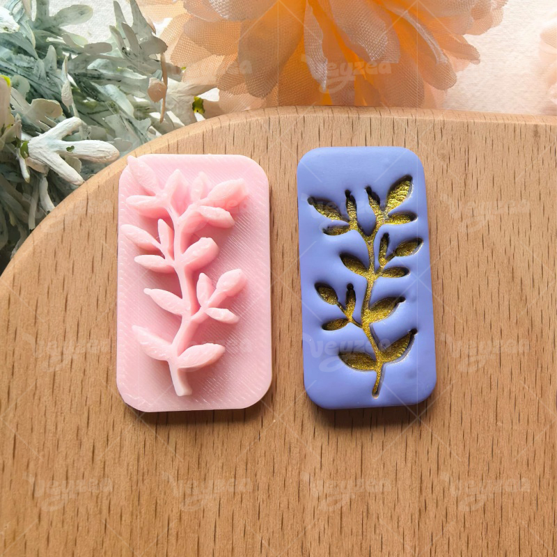 Plant Leaf rseal Series Polymer Clay Cutters - Image 9
