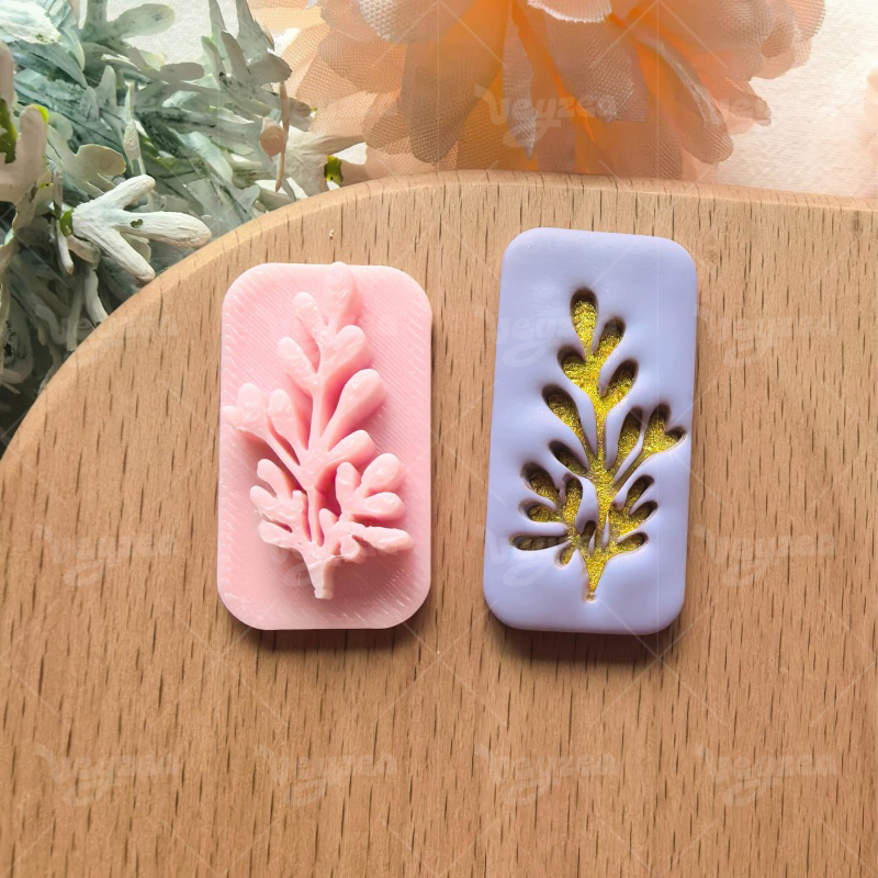 Plant Leaf rseal Series Polymer Clay Cutters - Image 10
