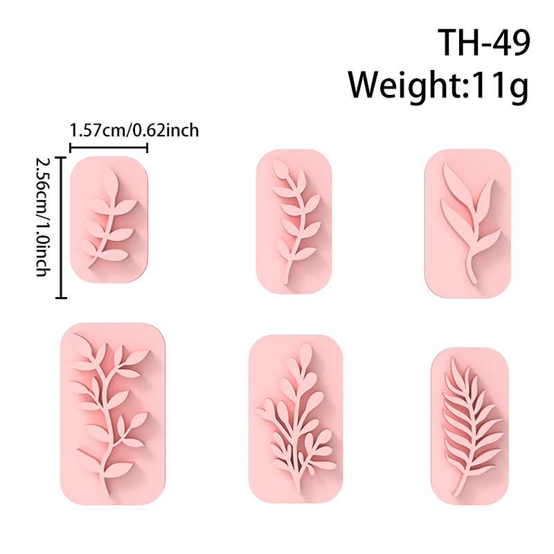 Plant Leaf rseal Series Polymer Clay Cutters - Image 12
