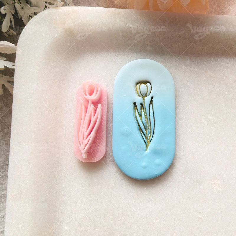 Tulip Flower Series Polymer Clay Cutters - Image 11
