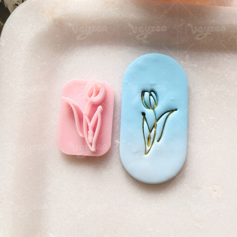 Tulip Flower Series Polymer Clay Cutters - Image 12