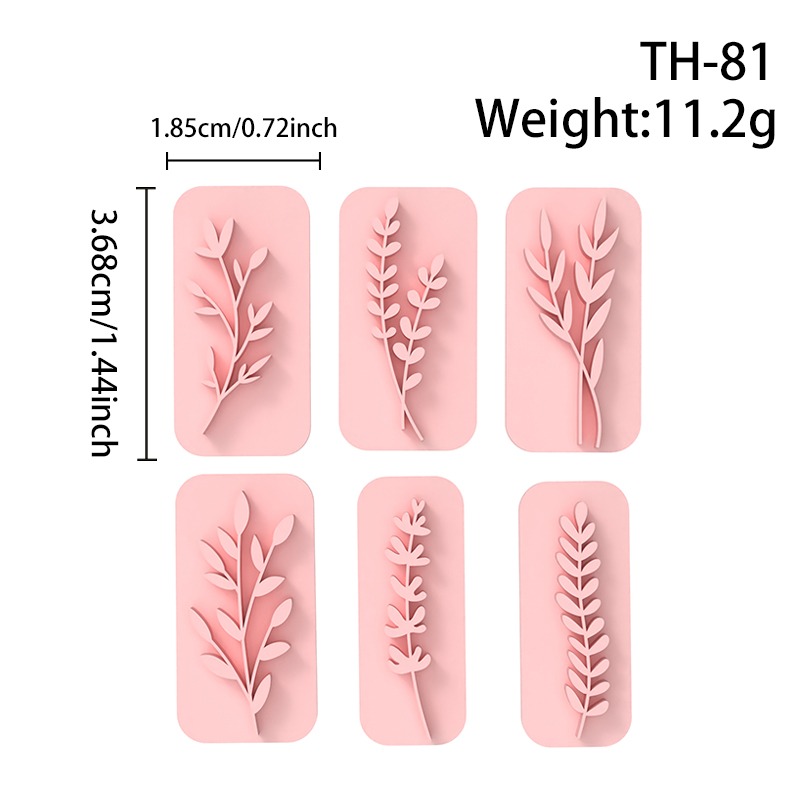 Herbal Leaf Series Polymer Clay Cutters Hover