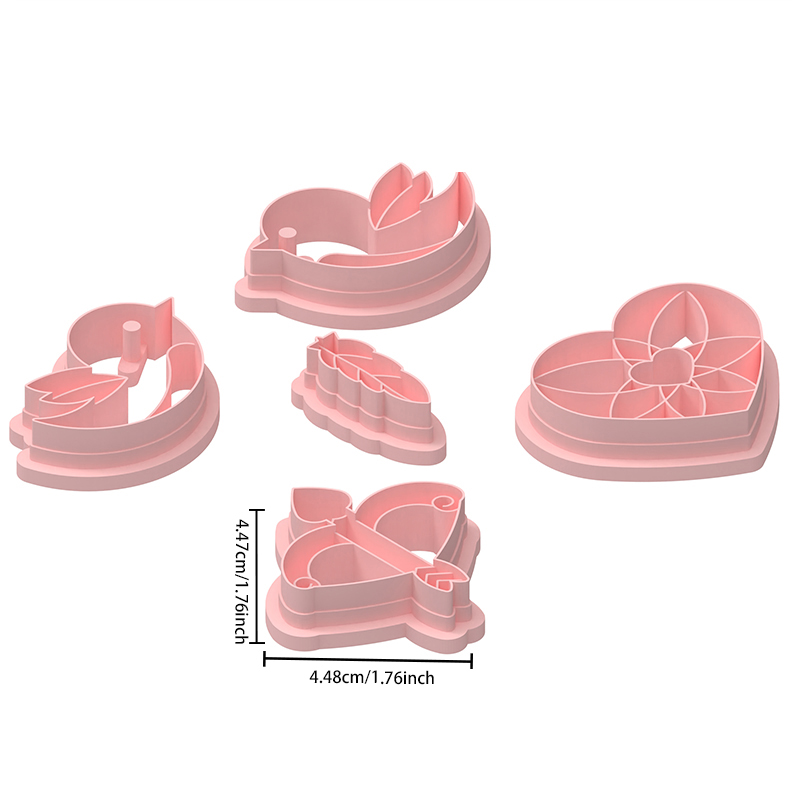 Valentine’s Day Cupid Series Polymer Clay Cutters Hover