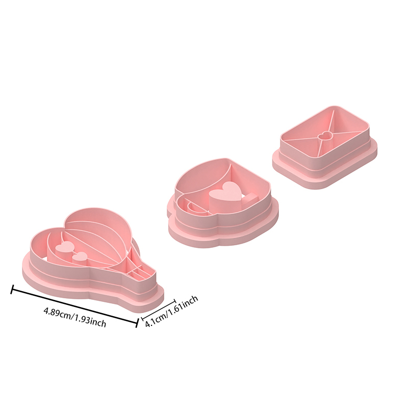 Valentine’s Day Various Styles Polymer Clay Cutters Hover