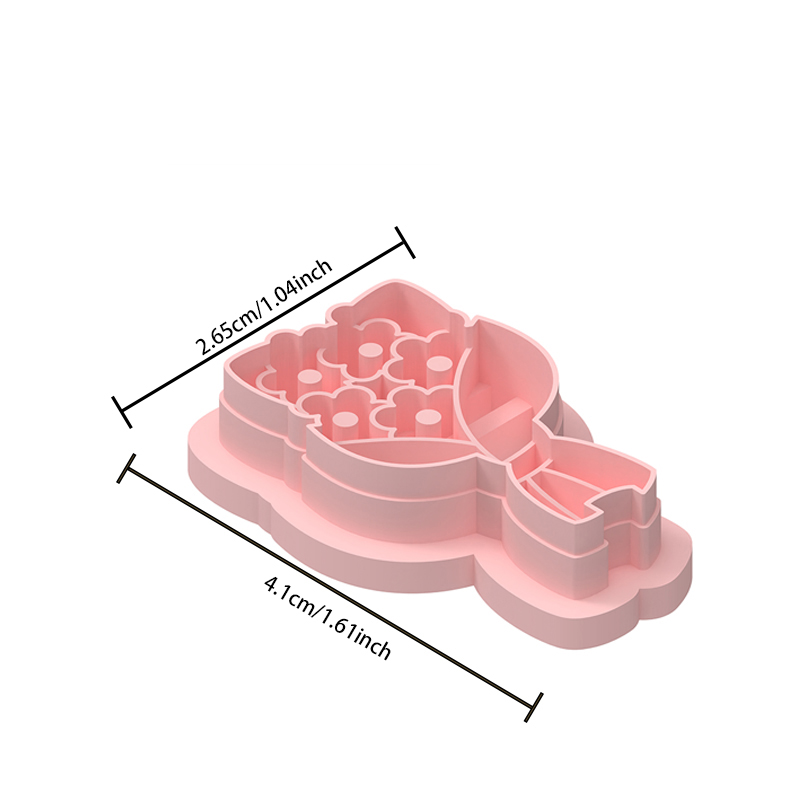 Valentine's Day Bouquet Series Polymer Clay Cutters - Image 14