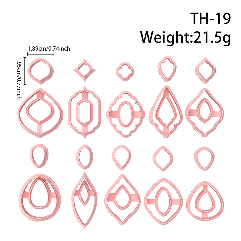 Geometry Clay Earring Cutters Hover