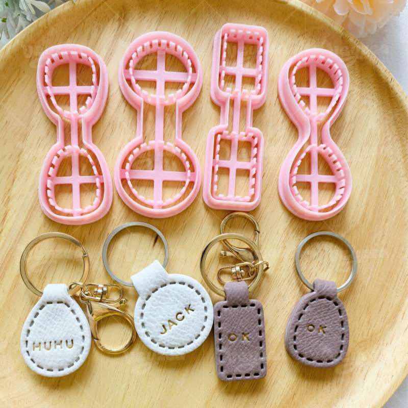 Keychain  Polymer Clay Cutters