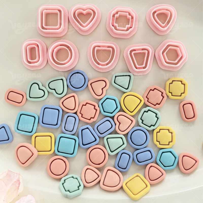 Mini Geometric Polymer Clay Cutters