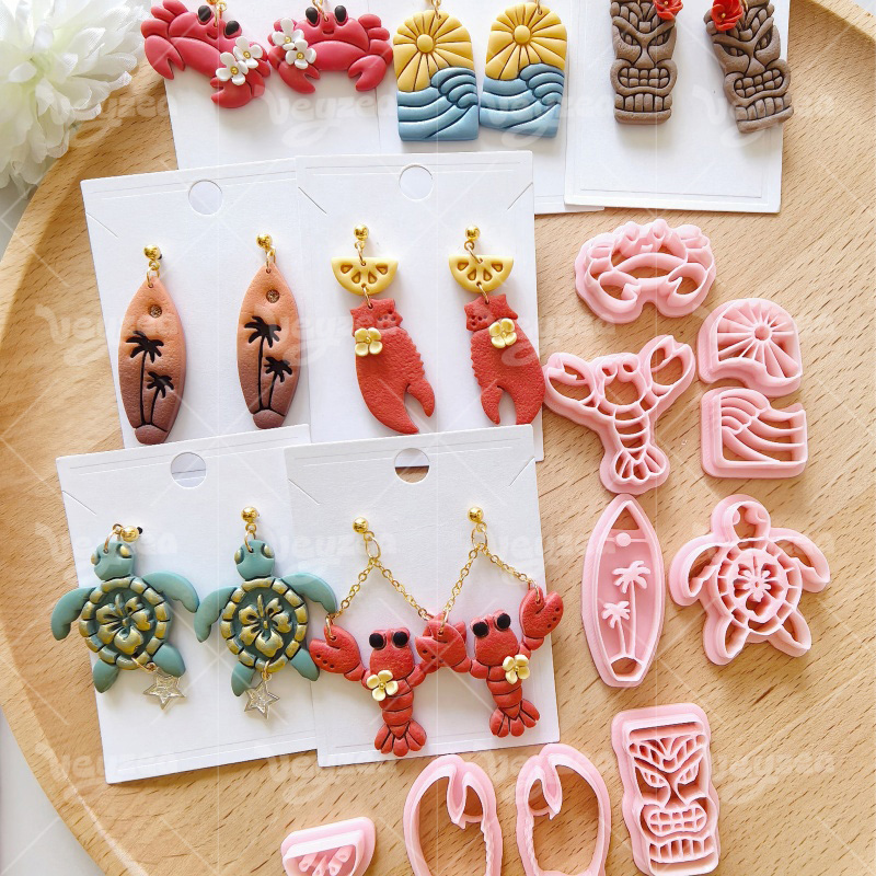 Summer Series Polymer Clay Cutters