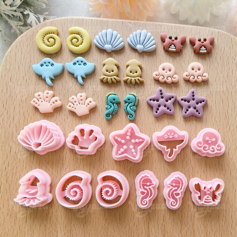 Marine Biopolymer Polymer Clay Cutters