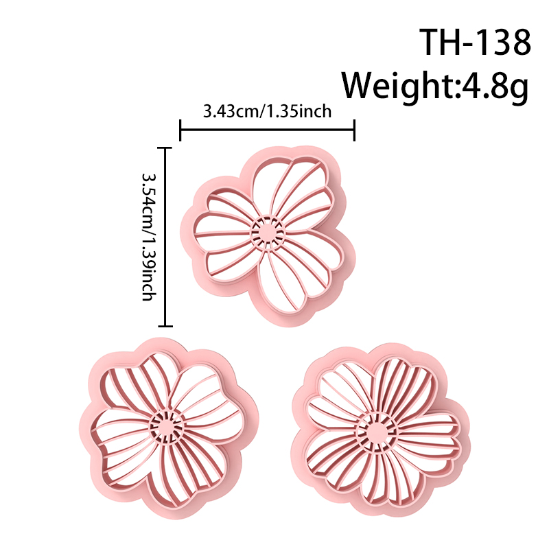 Multi-Petal Polymer Clay Cutters Hover