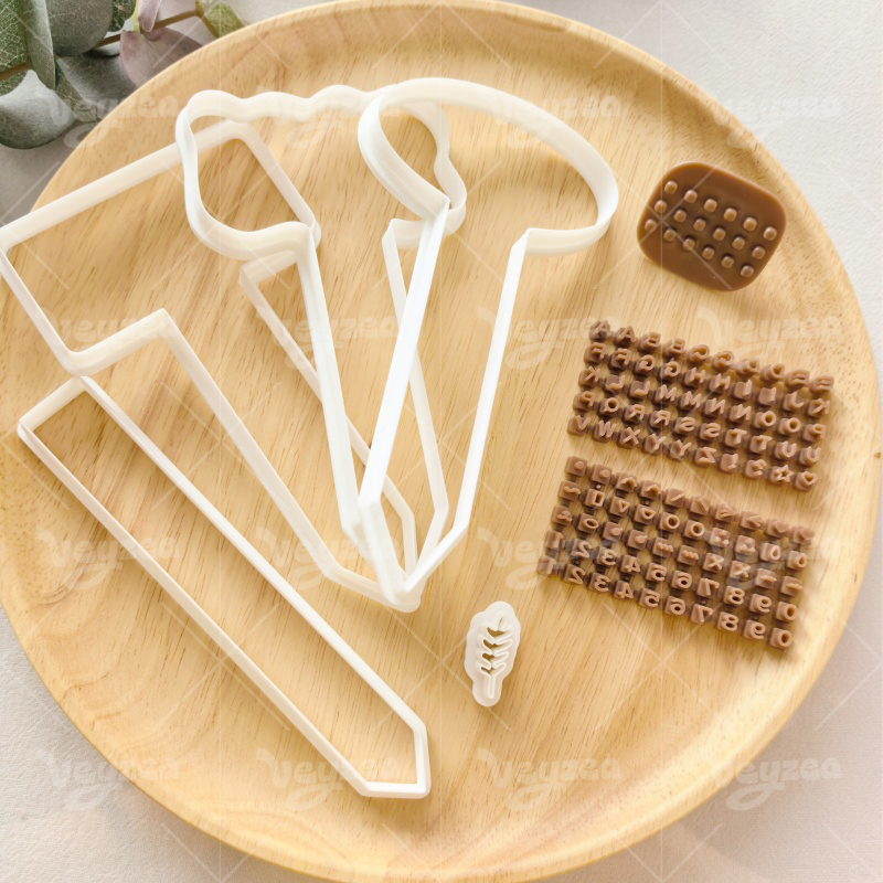 Geometric Polymer Clay Cutters