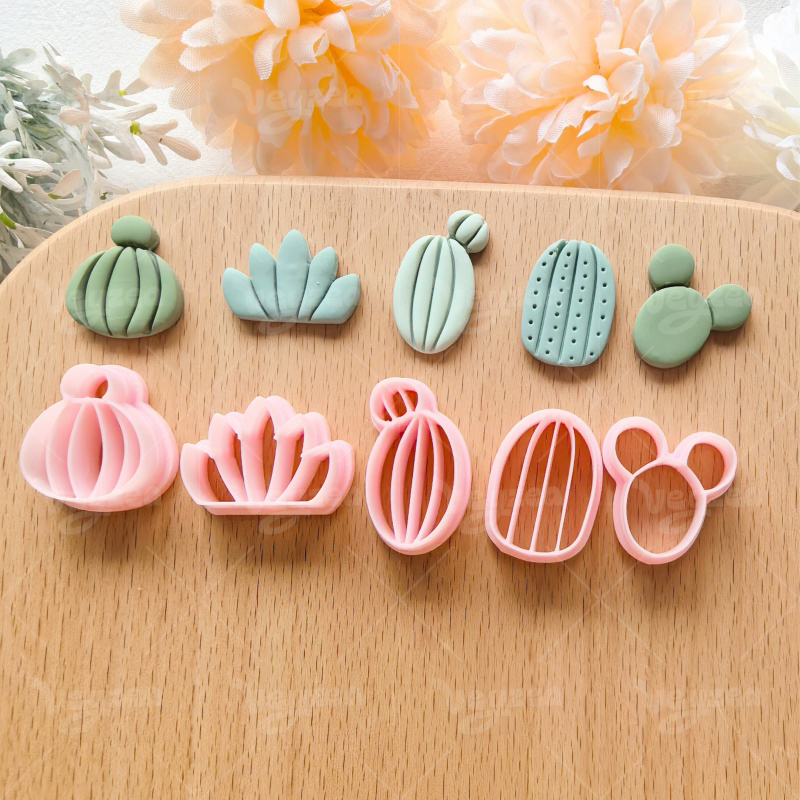 Cactus Polymer Clay Cutters