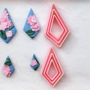 Irregular Rhombus Polymer Clay Cutters