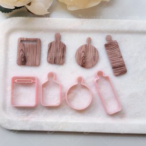 Kitchen Tray Polymer Clay Cutters