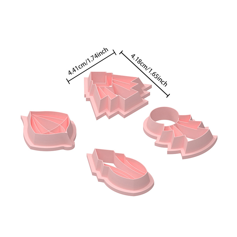 Geometric Tassel Series Polymer Clay Cutters Hover