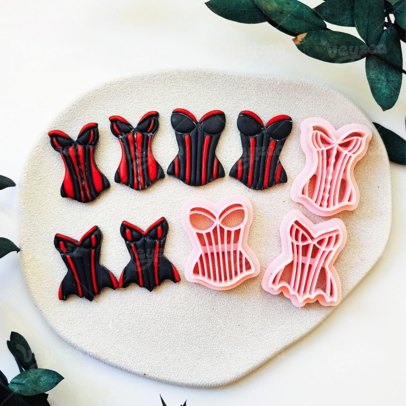 Swimsuit Series Polymer Clay Cutters