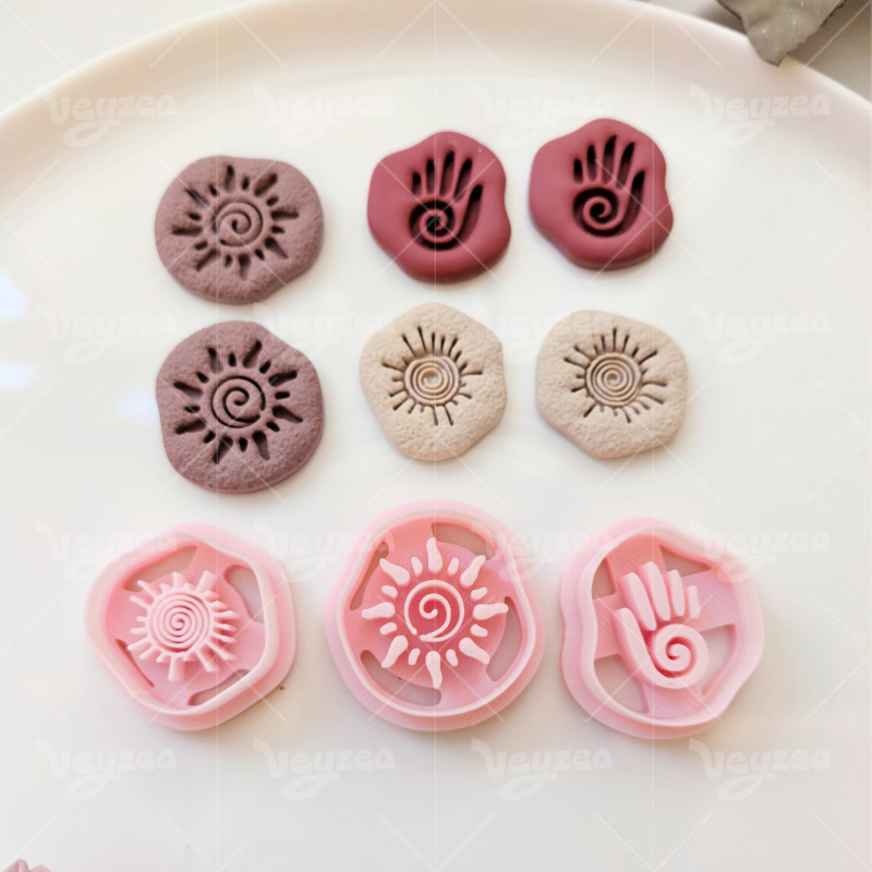 Tribal Totem Series Polymer Clay Cutters