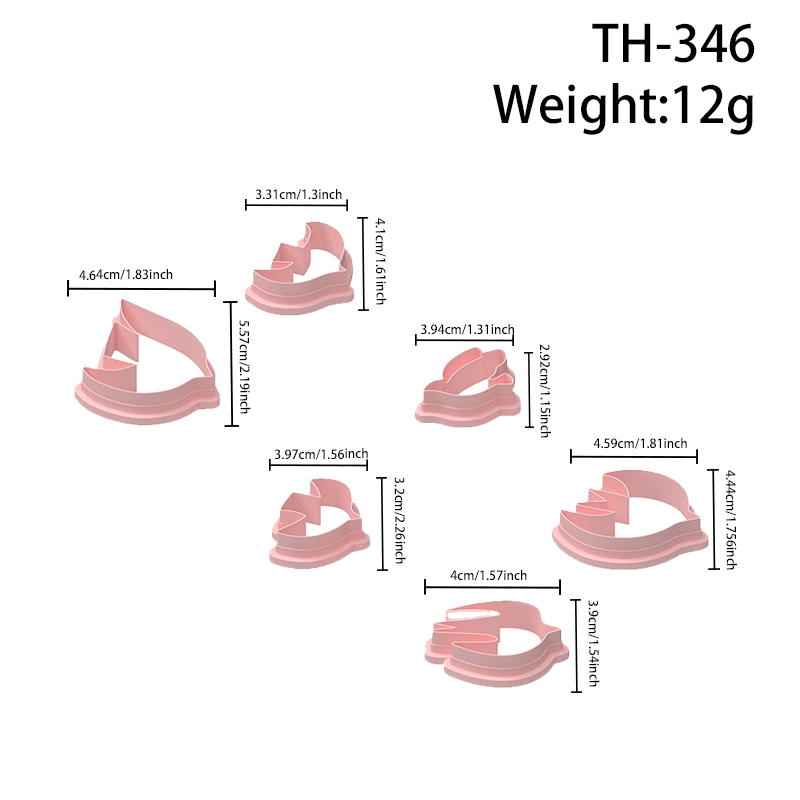 Hand Painted Bird Series Polymer Clay Cutters Hover