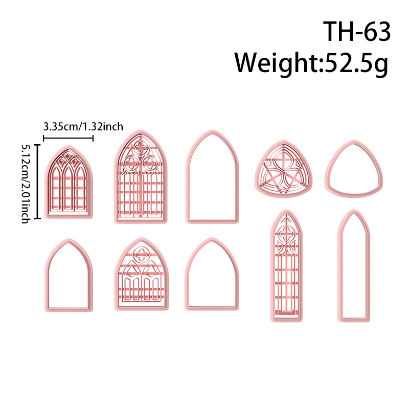Retro Windows Polymer Clay Cutters Hover