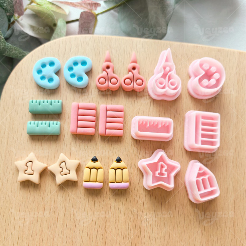 Stationery Series Polymer Clay Cutters
